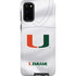 University of Miami White Jersey Galaxy S20 Pro Case