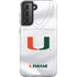 University of Miami White Jersey Galaxy S21 5G Pro Case