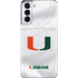 University of Miami White Jersey Galaxy S21 5G Skin