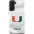 University of Miami White Jersey Galaxy S21 FE Pro Case