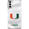 University of Miami White Jersey Galaxy S21 Plus 5G Skin