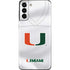 University of Miami White Jersey Galaxy S21 Plus 5G Skin