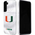 University of Miami White Jersey Galaxy S22 Plus Pro Case