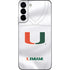 University of Miami White Jersey Galaxy S22 Plus Skin