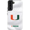 University of Miami White Jersey Galaxy S22 Pro Case