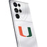 University of Miami White Jersey Galaxy S22 Ultra Skin