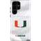 University of Miami White Jersey Galaxy S25 Ultra Impact Case