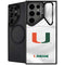 University of Miami White Jersey Galaxy S25 Ultra Kickstand Case