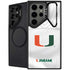 University of Miami White Jersey Galaxy S25 Ultra Kickstand Case