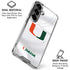 University of Miami White Jersey Galaxy S26 Plus Clear Case