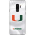 University of Miami White Jersey Galaxy S9 Plus Skin