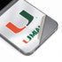 University of Miami White Jersey Galaxy Z Flip6 Skin