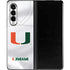 University of Miami White Jersey Galaxy Z Fold3 5G Skin