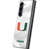 University of Miami White Jersey Galaxy Z Fold5 5G Skin