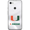 University of Miami White Jersey Google Pixel 3a Skin