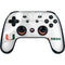 University of Miami White Jersey Google Stadia Controller Skin