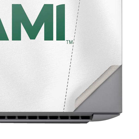 University of Miami White Jersey HP ZBook Fury 16 G10 Skin