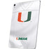 University of Miami White Jersey Apple iPad Air Skin
