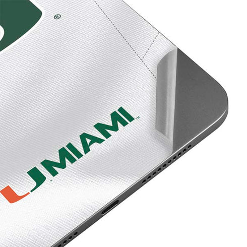 University of Miami White Jersey Apple iPad Mini Skin