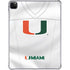 University of Miami White Jersey iPad Pro 11in (2024) Clear Case