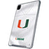 University of Miami White Jersey iPad Cases