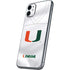 University of Miami White Jersey iPhone 11 Skin