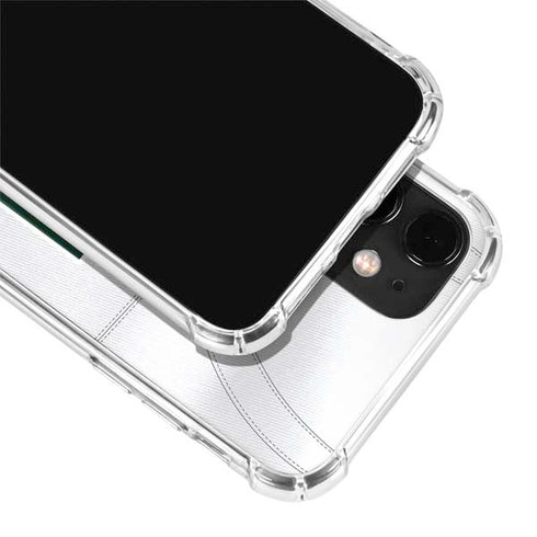 University of Miami White Jersey iPhone 12 Clear Case