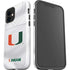 University of Miami White Jersey iPhone 12 Mini Impact Case