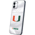 University of Miami White Jersey iPhone 12 Mini Skin