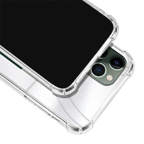 University of Miami White Jersey iPhone 12 Pro Clear Case