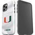 University of Miami White Jersey iPhone 12 Pro Impact Case
