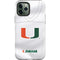 University of Miami White Jersey iPhone 12 Pro Max Impact Case