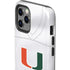 University of Miami White Jersey iPhone 12 Pro Max Impact Case