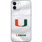 University of Miami White Jersey iPhone 12 Skin