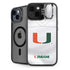 University of Miami White Jersey iPhone 13 Kickstand Case