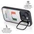 University of Miami White Jersey iPhone 13 Kickstand Case