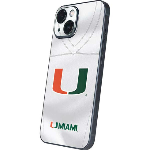 University of Miami White Jersey iPhone 13 Mini Skin
