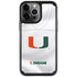 University of Miami White Jersey iPhone Cases