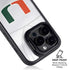University of Miami White Jersey iPhone 13 Pro Max Kickstand Case