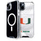 University of Miami White Jersey iPhone 14 MagSafe Case