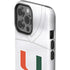 University of Miami White Jersey iPhone 14 Pro Max Impact Case