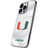 University of Miami White Jersey iPhone 14 Pro Skin