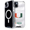 University of Miami White Jersey iPhone 15 MagSafe Case