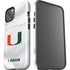 University of Miami White Jersey iPhone 15 Plus Impact Case