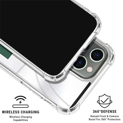 University of Miami White Jersey iPhone 15 Pro Max Clear Case