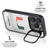 University of Miami White Jersey iPhone 15 Pro Max Kickstand Case
