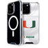 University of Miami White Jersey iPhone 15 Pro Max MagSafe Case
