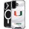 University of Miami White Jersey iPhone 16 MagSafe Case
