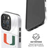 University of Miami White Jersey iPhone 16 Pro Magsafe Impact Case
