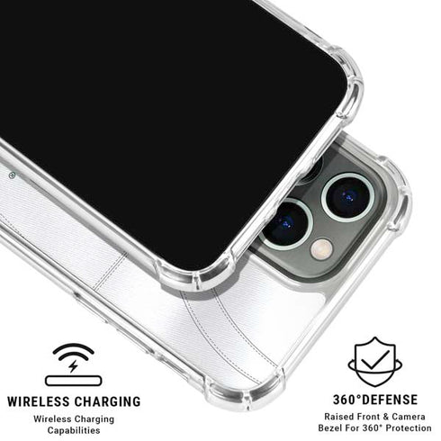 University of Miami White Jersey iPhone 16 Pro Max Clear Case